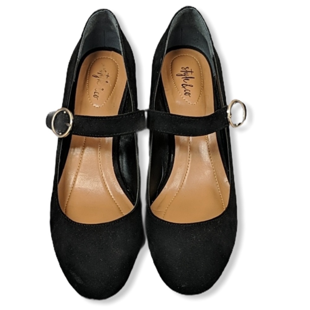 Style&Co Mary Jane Heels Black